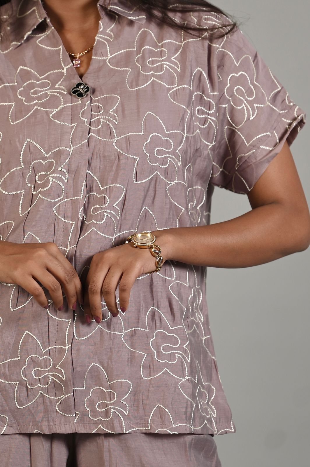 Mauve blossom set 018 Back