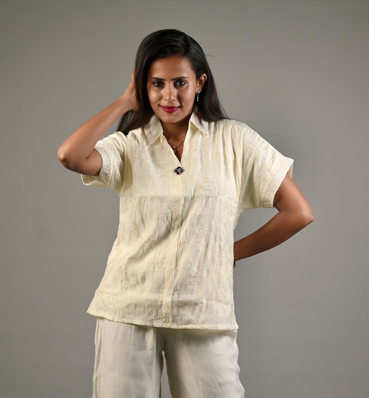 off-white linen set 020 Back